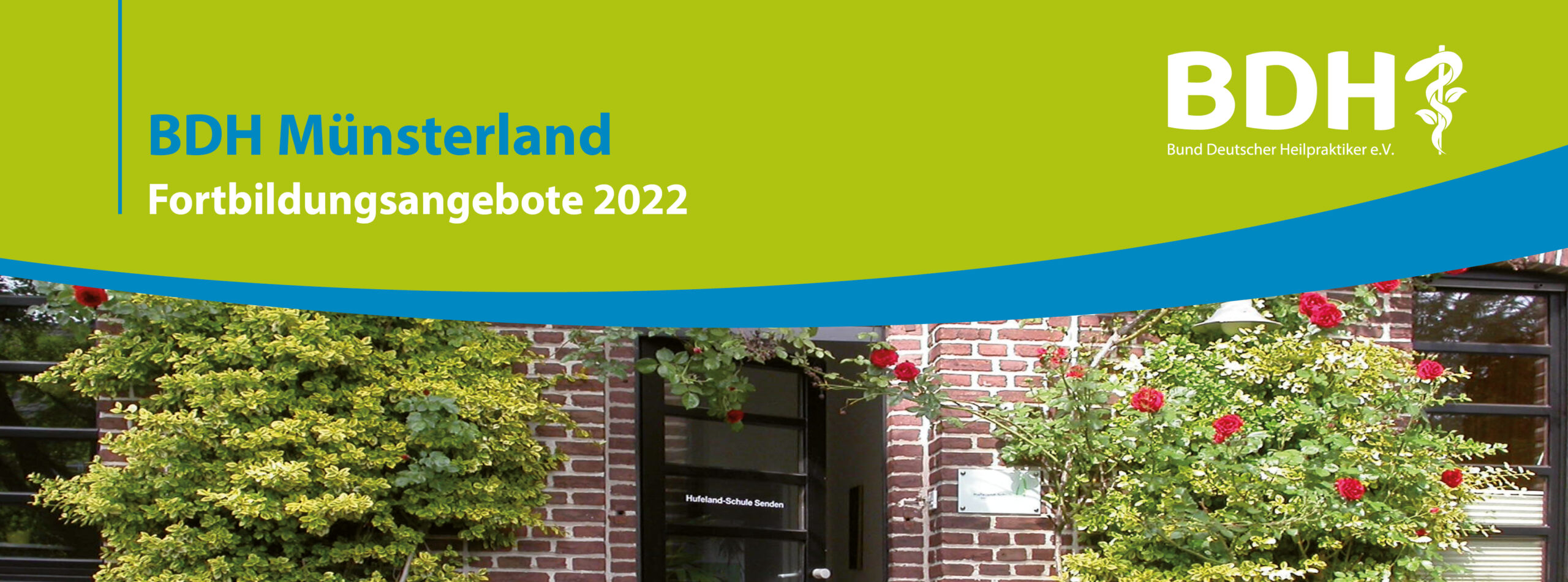 BDH-Fortbildungen im Münsterland - Programmflyer 2022 jetzt online
