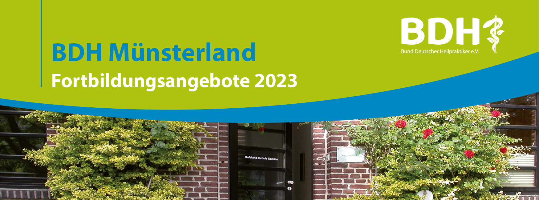 BDH-Fortbildungen im Münsterland - Programmflyer 2023 jetzt online